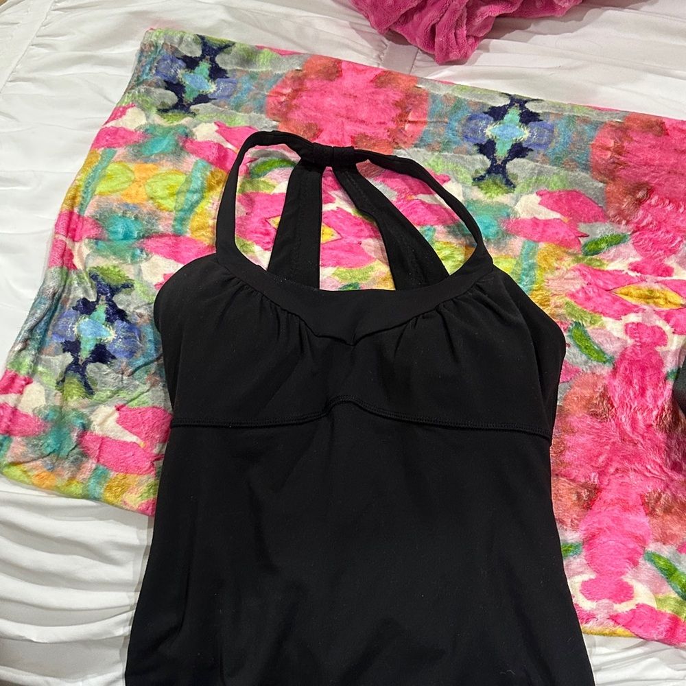 lululemon athletica Black Tank Top